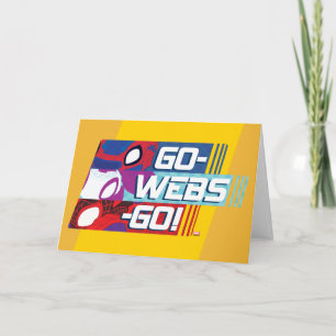 Web Squad Racers Go-Webs-Go! Card