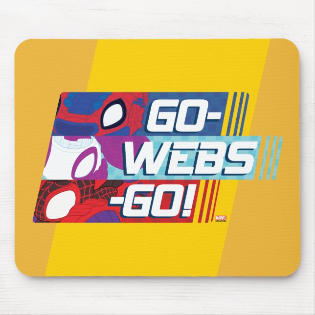 Web Squad Racers Go-Webs-Go! Mouse Pad (Front)