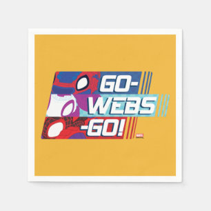 Web Squad Racers Go-Webs-Go! Napkins