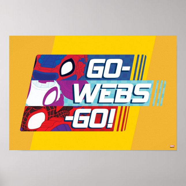 Web Squad Racers Go-Webs-Go! Poster (Front)