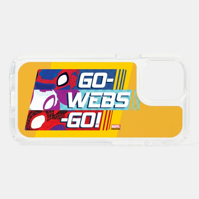Web Squad Racers Go-Webs-Go! Speck iPhone 12 Case (Front Horizontal)