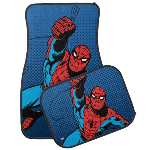 Web_Swinging Spider_Man Car Floor Mat