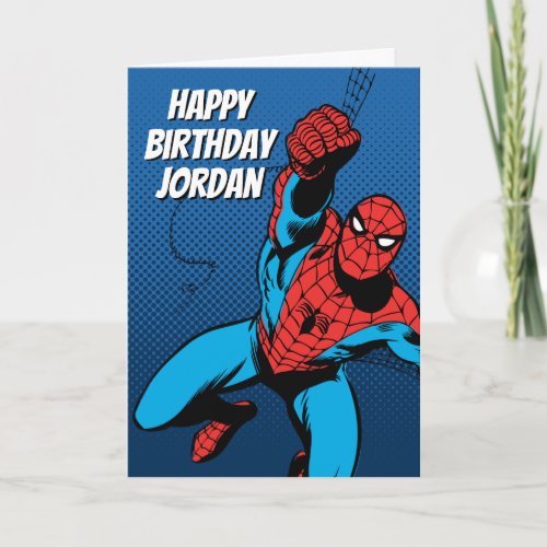 Web_Swinging Spider_Man Card