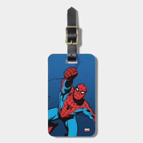 Web_Swinging Spider_Man Luggage Tag