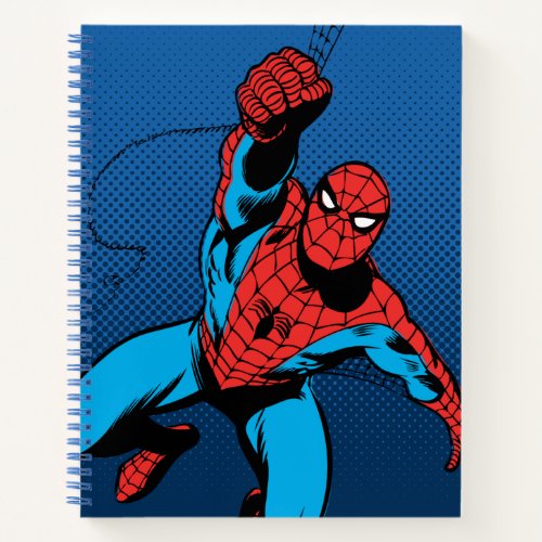 Web_Swinging Spider_Man Notebook