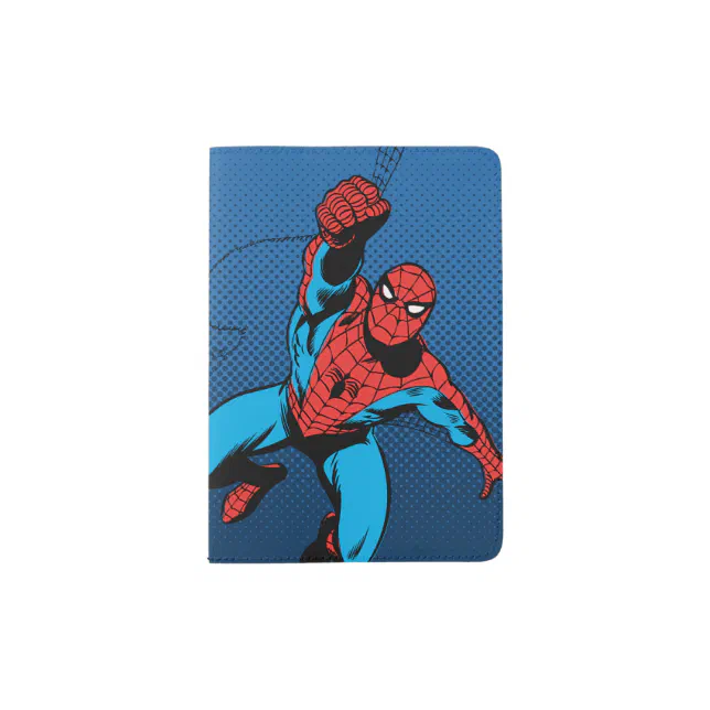 Web-Swinging Spider-Man Passport Holder | Zazzle