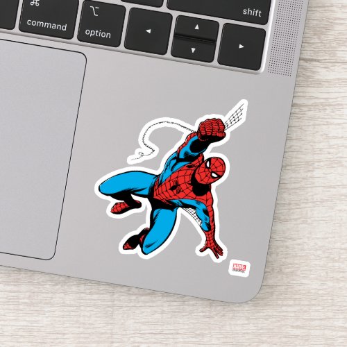 Web_Swinging Spider_Man Sticker