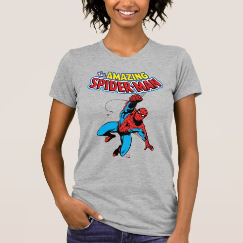 Web_Swinging Spider_Man T_Shirt
