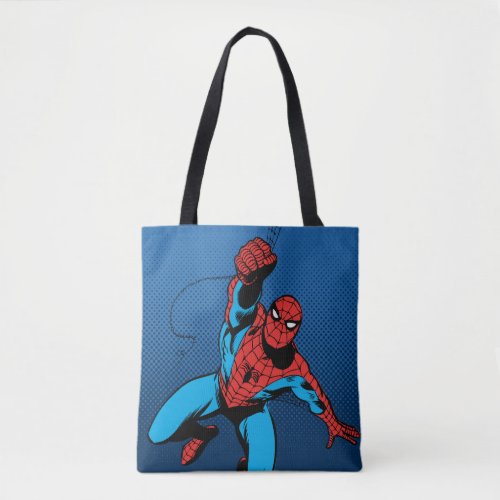 Web_Swinging Spider_Man Tote Bag
