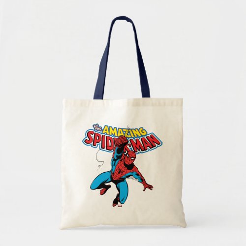 Web_Swinging Spider_Man Tote Bag