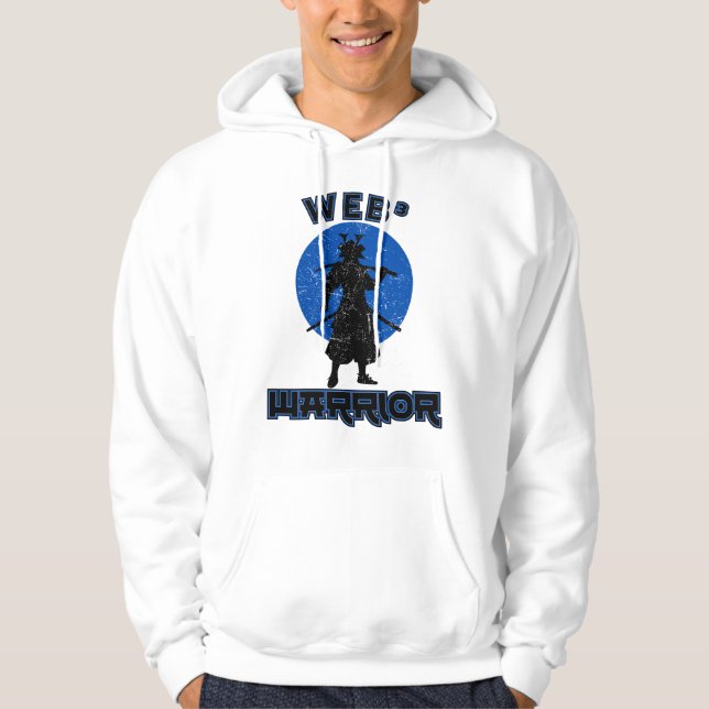 Web³ Warrior™ Built for the Blockchain Battlefield Hoodie (Front)