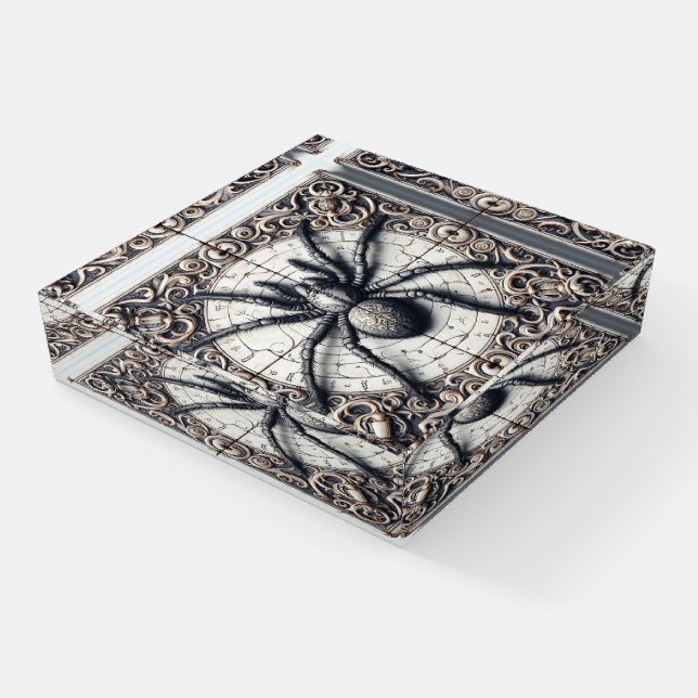 Web Weaver Paperweight (Angled)