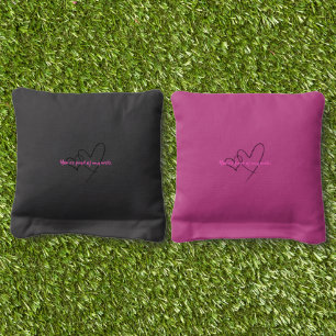 Web Within – Art of Hidden Strength Cornhole Bags