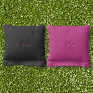 Web Within – Art of Hidden Strength Cornhole Bags