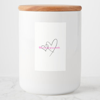 Web Within – Art of Hidden Strength Food Label