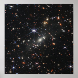 "Webb’s First Deep Field" - James Webb Telescope Poster