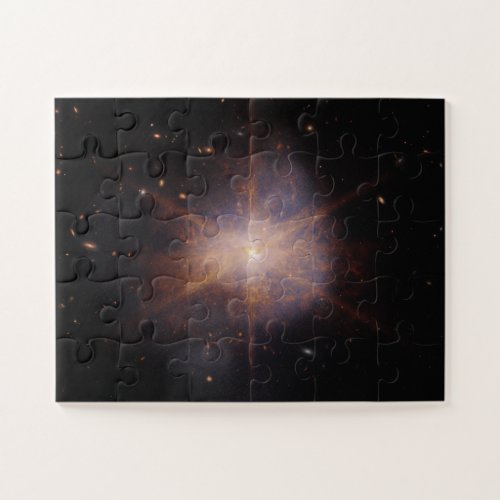 WEBB SPACE Image Arp 220 Galaxies Interaction Jigsaw Puzzle