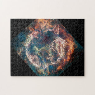 WEBB SPACE Supernova Cassiopeia Image A MIRI Jigsaw Puzzle