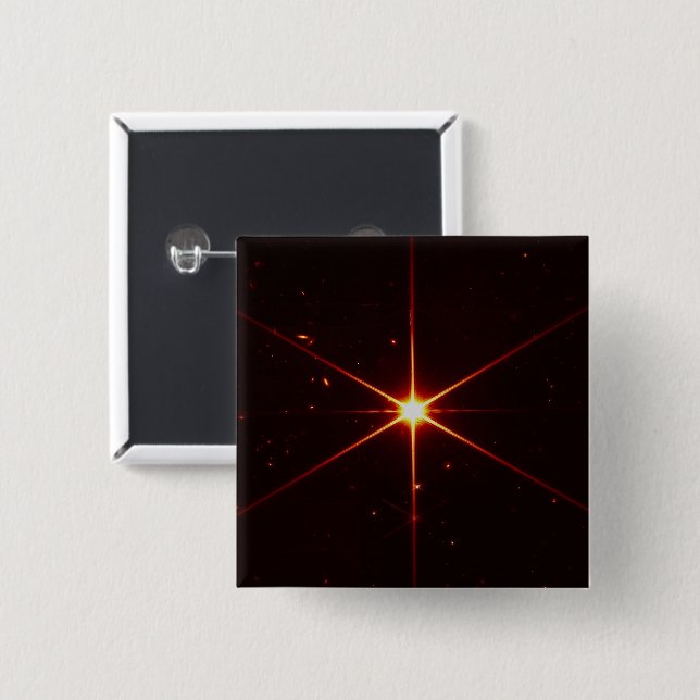 Webb Space Telescope, A Starry Guide to Alignment Button (Front & Back)