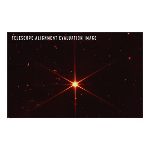 Webb Space Telescope, A Starry Guide to Alignment Photo Print