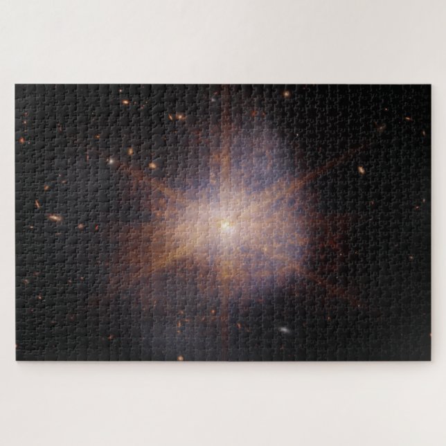 WEBB SPACE TELESCOPE Arp 220 Interacting Galaxies Jigsaw Puzzle (Horizontal)