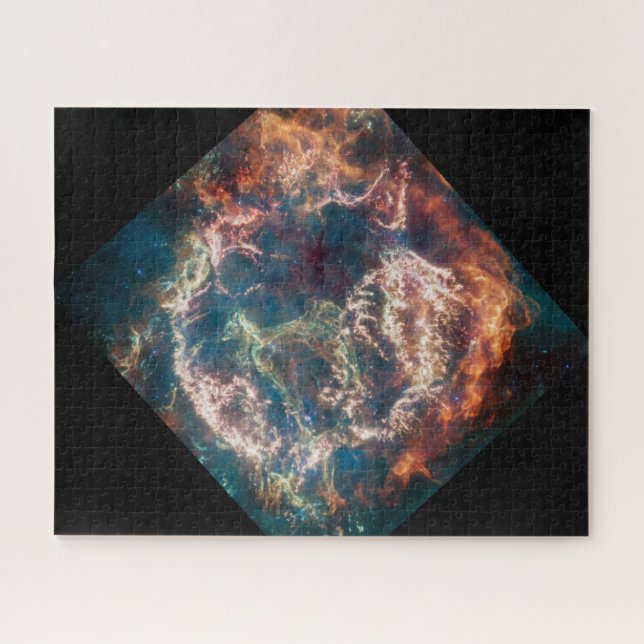 WEBB SPACE TELESCOPE Cassiopeia Image A MIRI  Jigsaw Puzzle (Horizontal)