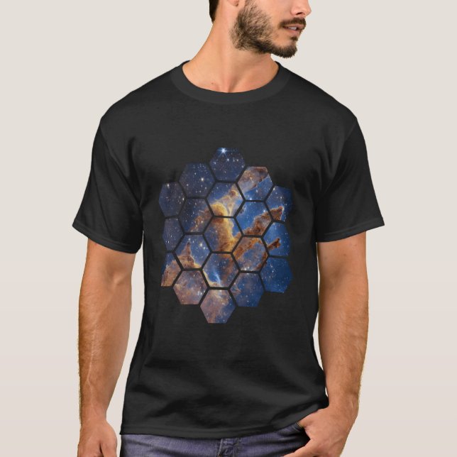 Webb Space Telescope New Image Pillars Of Creation T-Shirt (Front)