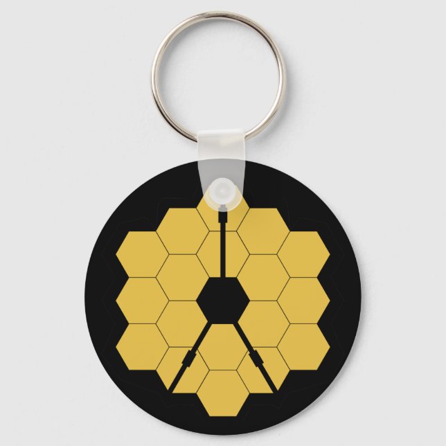 Webb Space Telescope science nasa space universe s Keychain (Front)