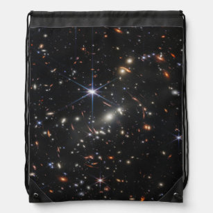 Webb Space Telescope science nasa star as Drawstring Bag
