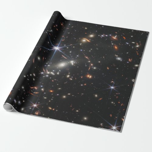Webb Space Telescope science nasa star as Wrapping Paper