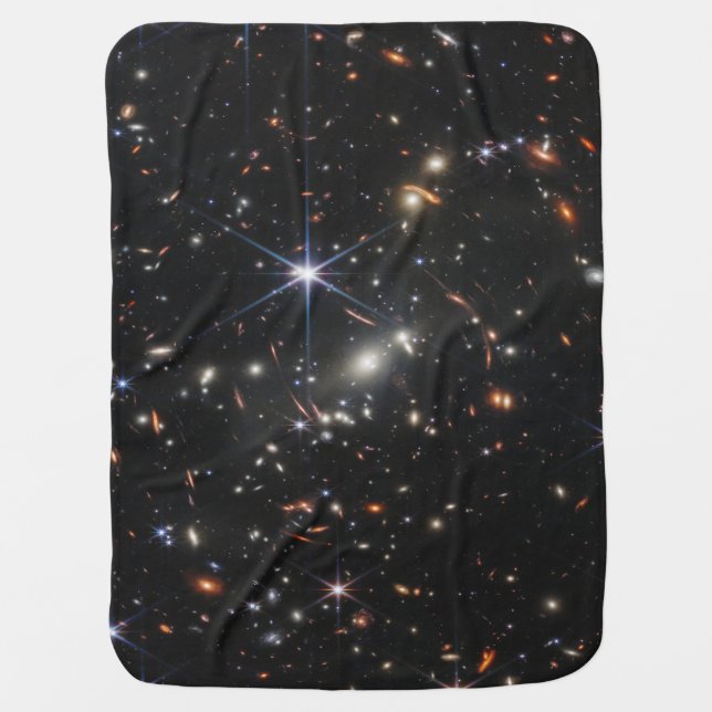 Webb Space Telescope science nasa universe star as Baby Blanket (Front)