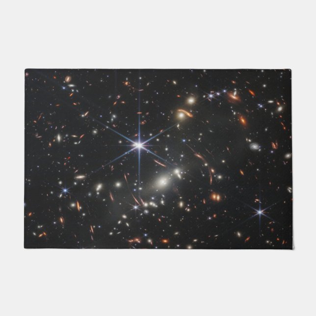 Webb Space Telescope science nasa universe star as Doormat (Front)