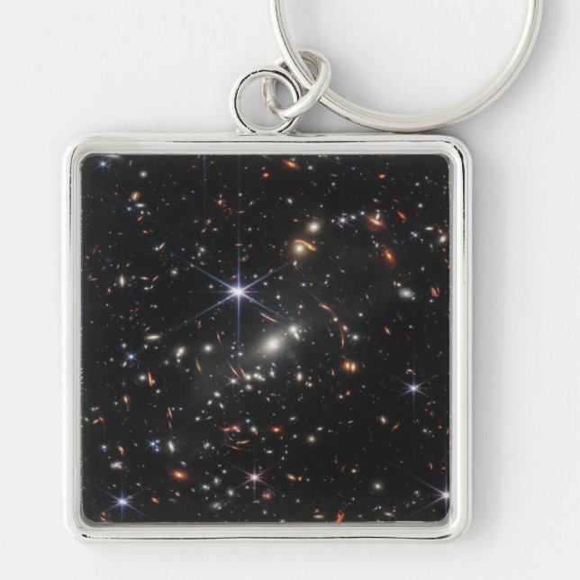 Webb Space Telescope science nasa universe star as Keychain (Front)