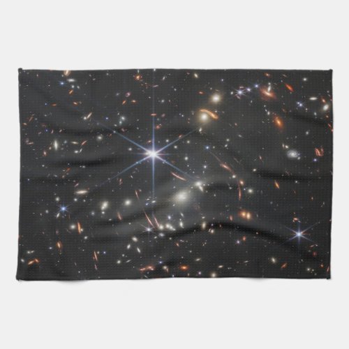 Webb Space Telescope science nasa universe star as Kitchen Towel