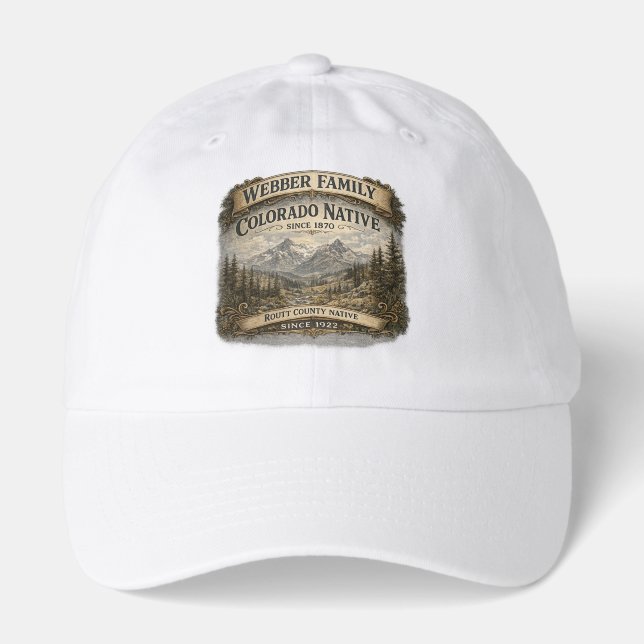 Webber Family Reunion Hat (Front)