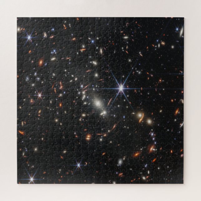 Webb's First Deep Field James Webb Telescope Jigsaw Puzzle (Horizontal)