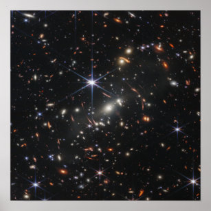 Webb's First Deep Field James Webb Telescope Poster