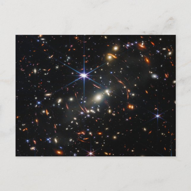 Webb's First Deep Field Unveiled Postcard (Front)