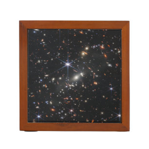 Webb's First Deep Field View of the Universe  Desk Organizer