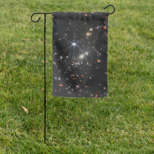 Webb's First Deep Field View of the Universe  Garden Flag