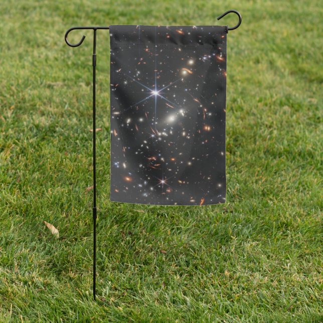 Webb's First Deep Field View of the Universe  Garden Flag (In SItu)