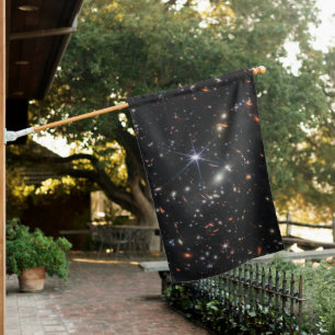 Webb's First Deep Field View of the Universe  House Flag