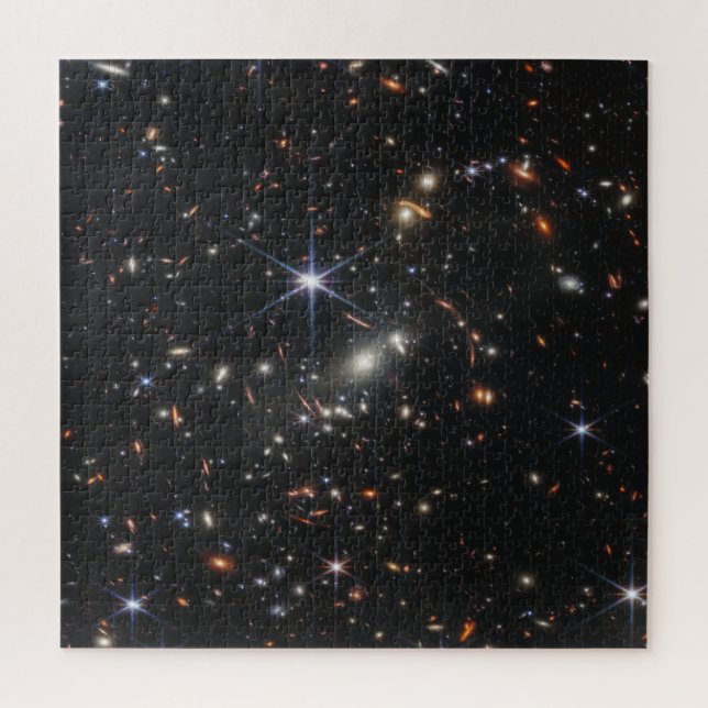 Webb's First Deep Field View of the Universe  Jigsaw Puzzle (Vertical)