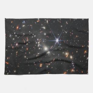 Webb's First Deep Field View of the Universe  Kitchen Towel