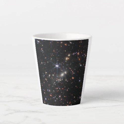Webbs First Deep Field View of the Universe  Latte Mug