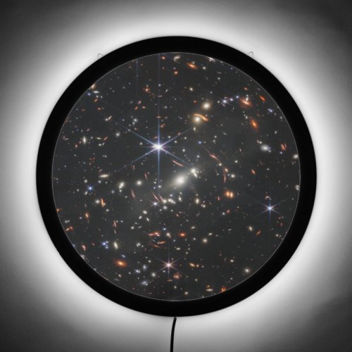 Webbs First Deep Field View of the Universe  LED Sign
