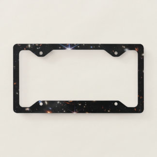 Webb's First Deep Field View of the Universe License Plate Frame