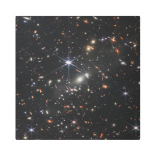 Webb's First Deep Field View of the Universe  Metal Print