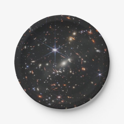 Webbs First Deep Field View of the Universe  Paper Plates