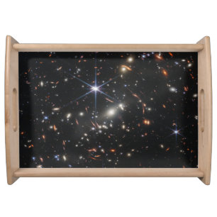 Webb's First Deep Field View of the Universe Serving Tray